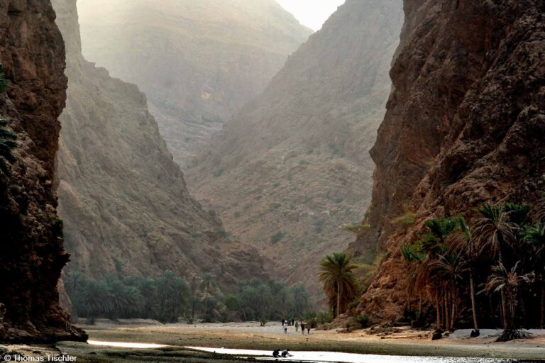 Hajjar Wadi im Oman Tischler Reisen
