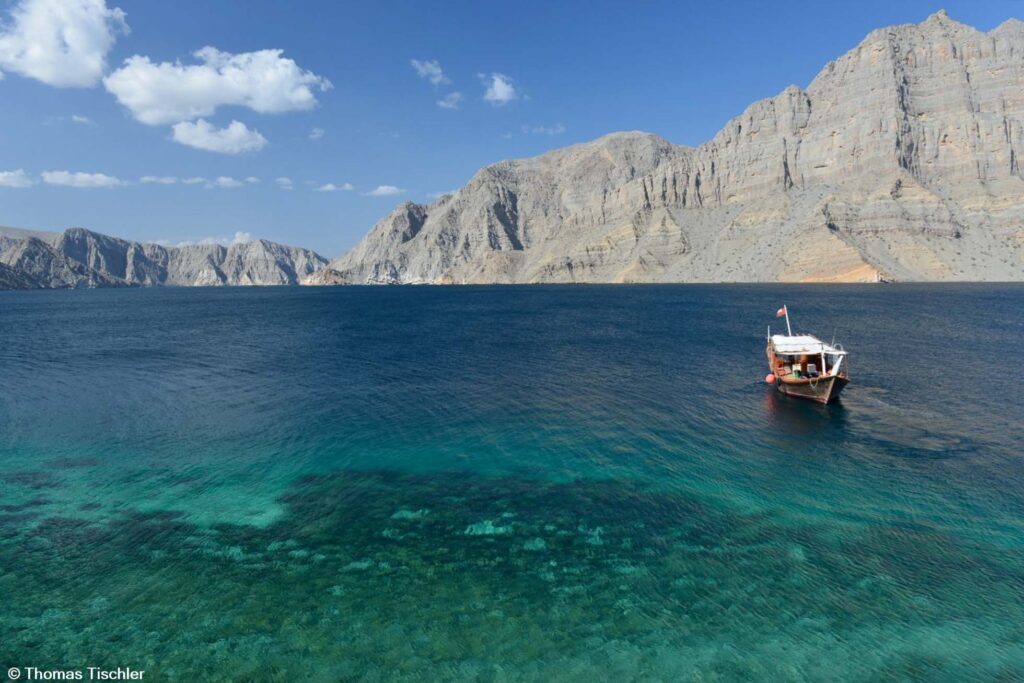 Musandam Dhau Cruise im Oman Tischler Reisen-2